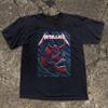 Metallica Психоделическое Искусство Унисекс Черная Футболка Размер S-5XL Унисекс Футболка