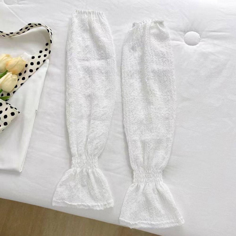 UV Protection Long Sleeves Cycling Chiffon Sleeve Cooling Sleeves Arm Sleeves Sunscreen Sleeves