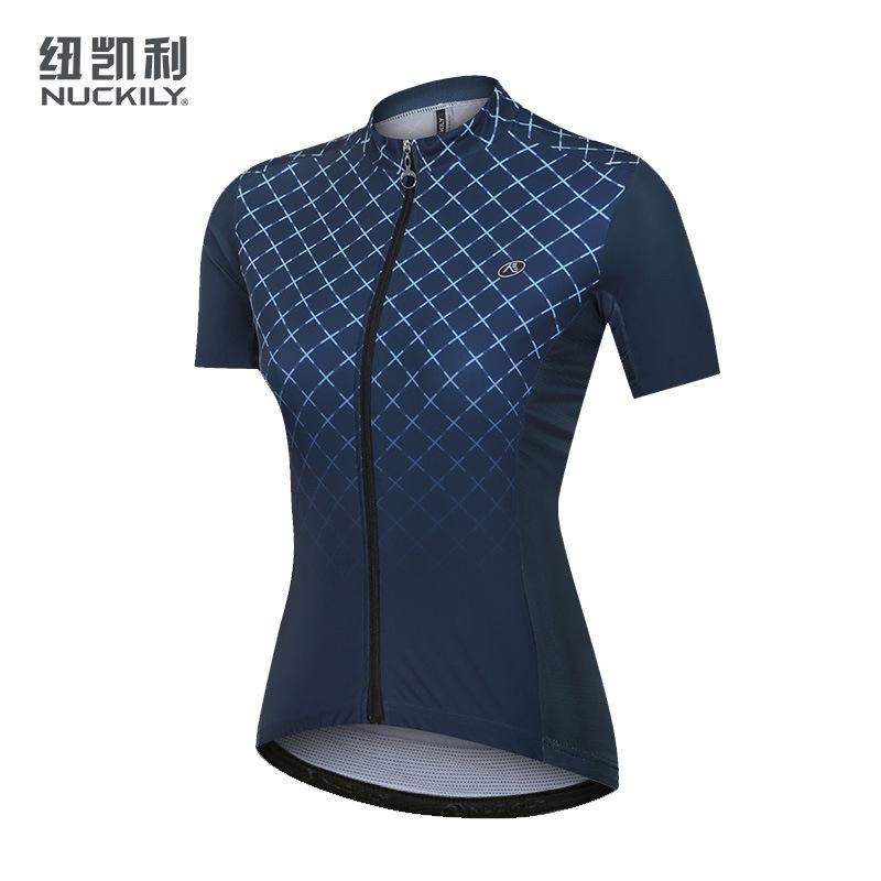 New cycling clothes for women's summer cycling, thin breathable cycling equipment, short-sleeved slim-fit tops, one piece will be sent on behalf of 