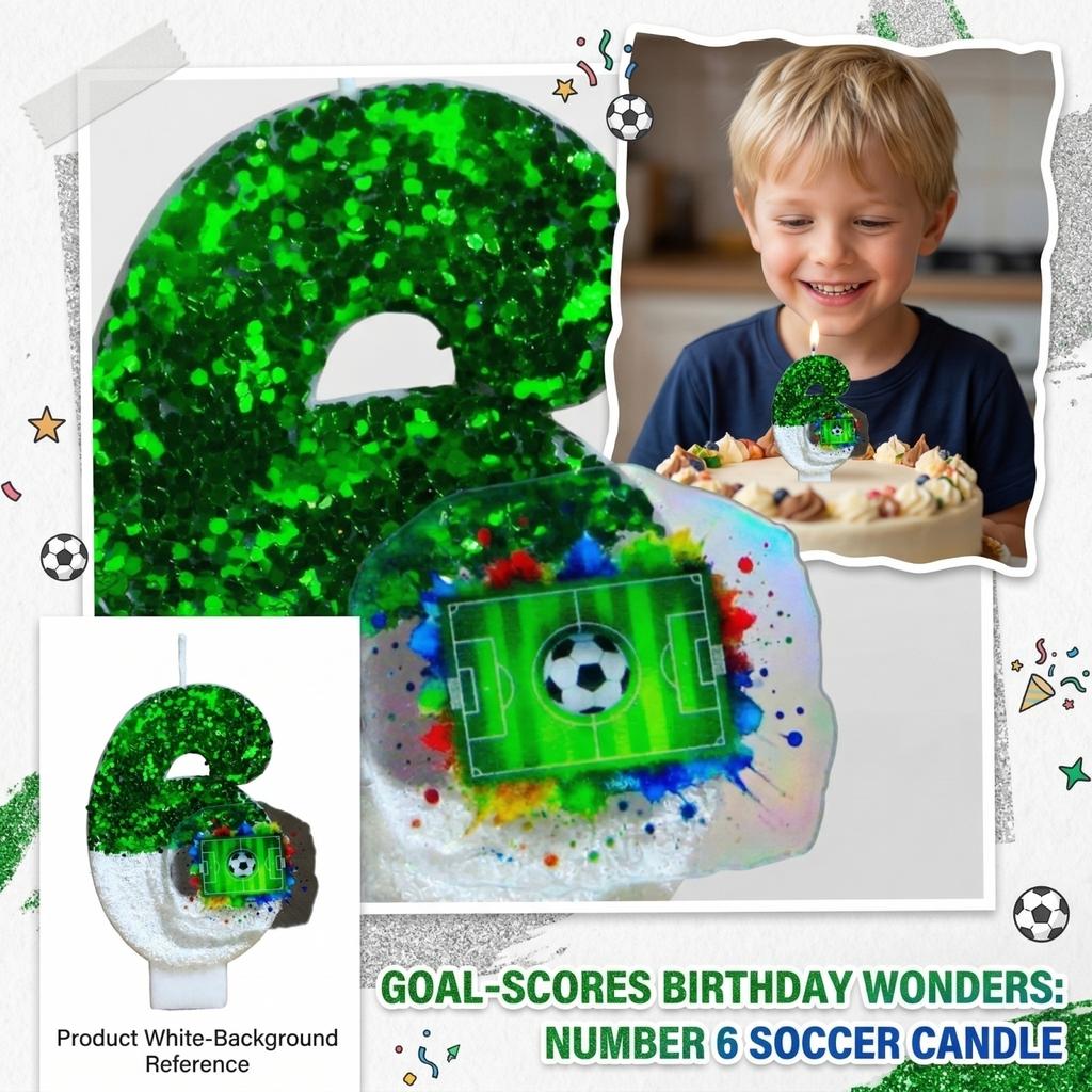 Fashion Cartoon Creative Birthday Candles Party Digital Candles