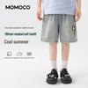 Джинсовые шорты для мальчиков MOMOCO с вышивкой на заднем кармане