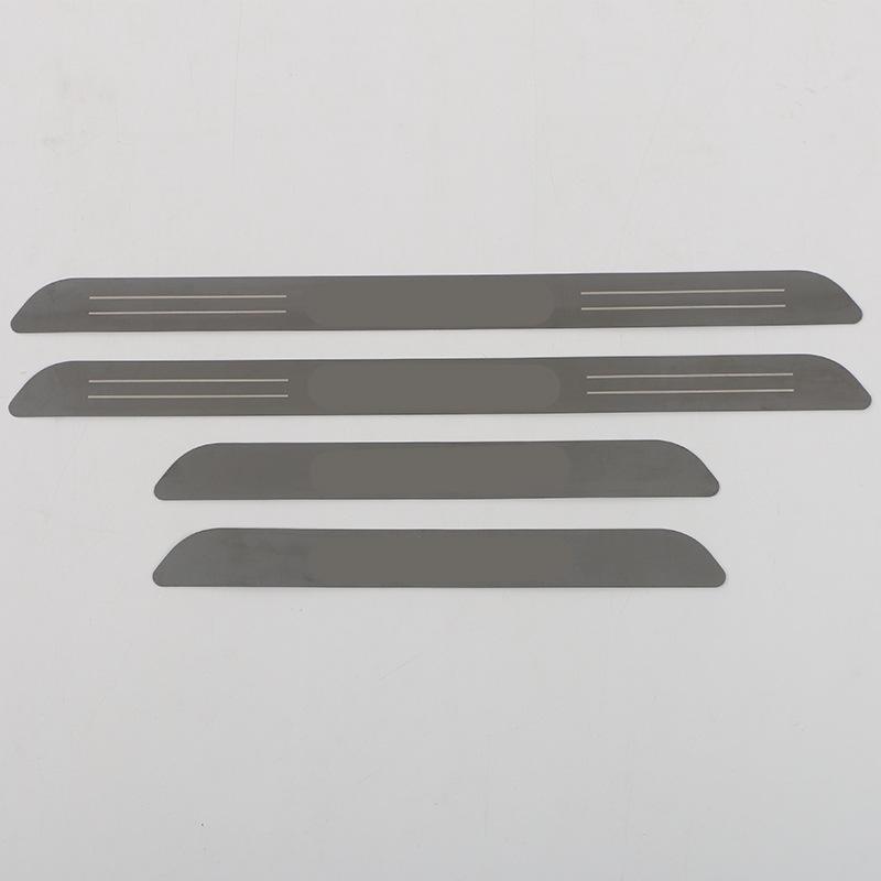 Compatible with Hongqi 23 HS7 Door Sill Trim, Bumper Pedal Sticker, Car Decorative Accessory.