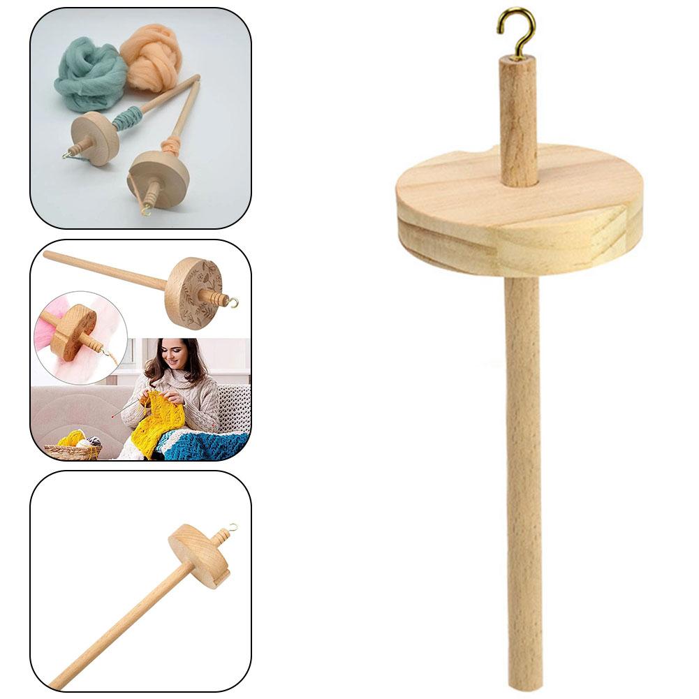 For Enhanced Durability Home Sewing Tools Handmade Solid Wood Wire Twister With Raw Wood Notches