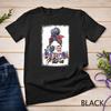 Messy Bun Patriotic Shirt - All American Mama 4th Of July T-Shirt Unisex T-shirt