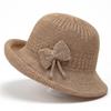 Summer Straw Hat for Women, Hollow Sun Protection Bucket Hats, Beach Vacation Sun Shade Caps