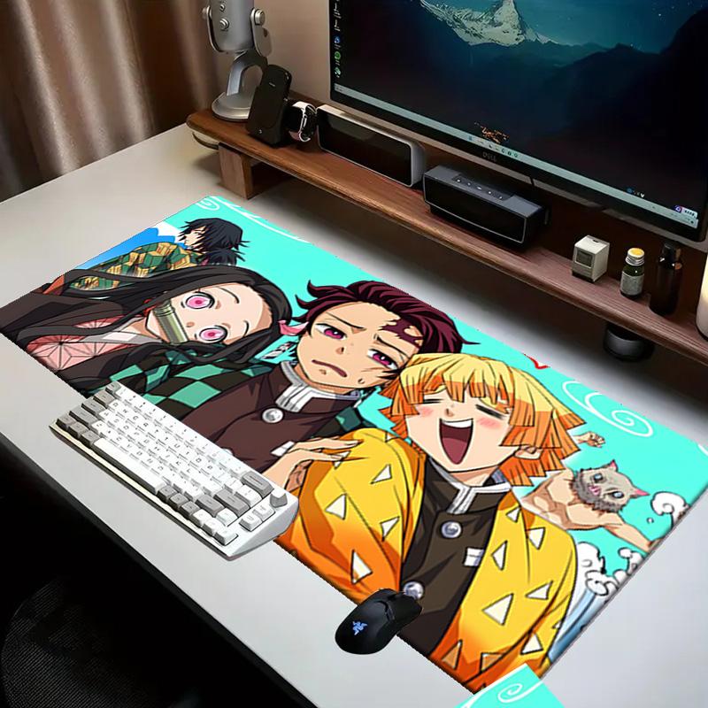 Winter Fantasy Slayer Group Mouse pad Office Desk Mat, Gaming Mouse Pad Mousepad, keyboard pad,Heavy-Duty Non-Slip Rubber Backing, Gift