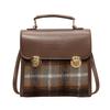 Trendy Vintage Style Pu Leather Backpack With Lock Fastening And Large Capacity For Everyday Use