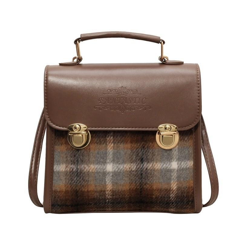Trendy Vintage Style Pu Leather Backpack With Lock Fastening And Large Capacity For Everyday Use