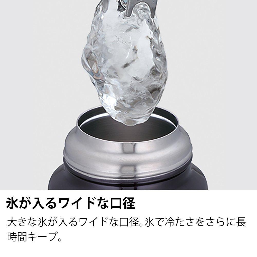 Thermos Vacuum Insulated Sports Bottle, One-Touch Open Type, 1.0L, Black Gradient, FFZ-1002F BK-G