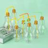 200To500Ml Clear Artificial Light Bulb Shaped Bottle Can Emit Light Drink Cup