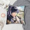 Code Kite Anime Character Doublesided Printed Square Pillow Cover Decorative Cushion Cover for Sofa Bedroom Bedside