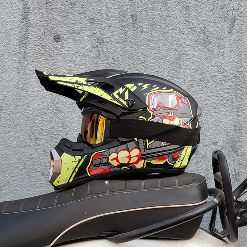 2021 Motorcycle Helmet Off-road Motorbike Professional Casque Moto Cross Helmets Racing Motocross Helmet Capacetes DOT Approved