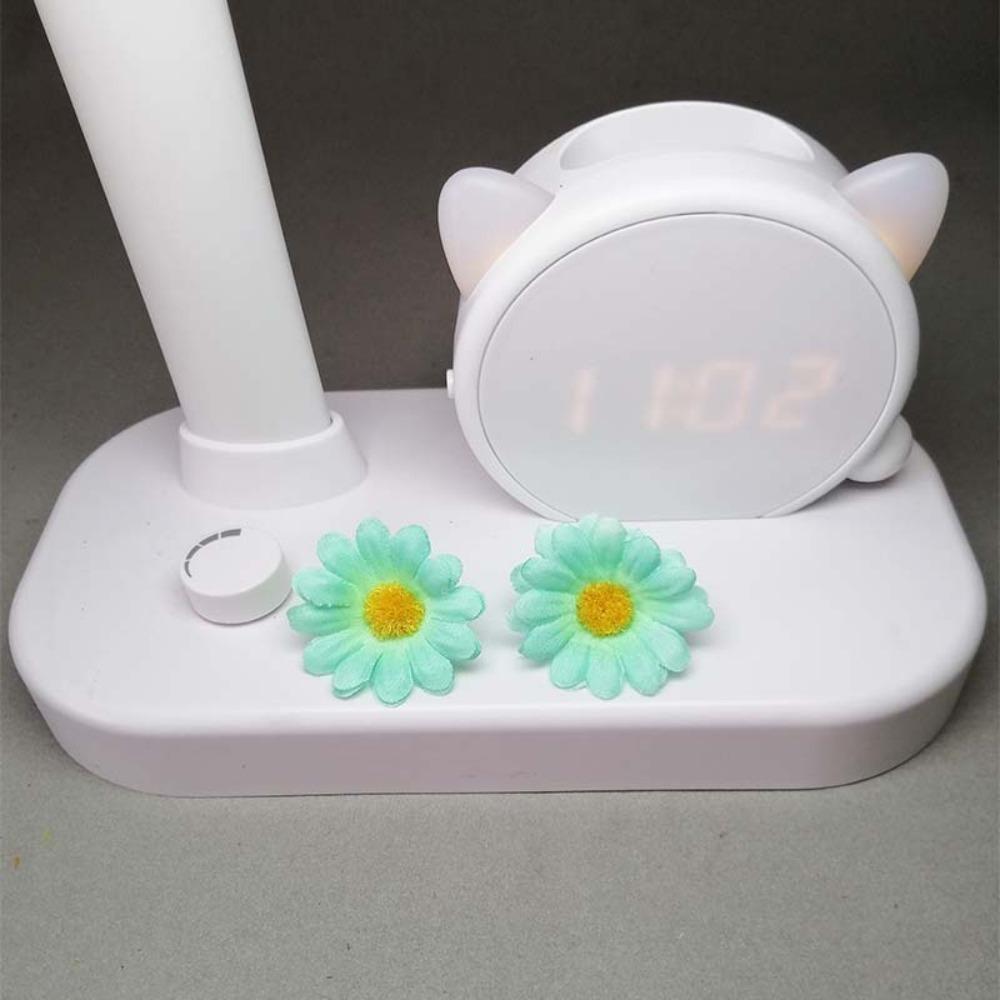 50 шт. шелковая искусственная головка подсолнечника DIY аксессуары мини ромашка имитация подсолнуха цветок