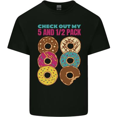 Funny Donut Check Out My 5 12 Pack Food Gym Unisexs Light Cotton TShirt