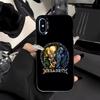 Чехол для телефона Rock Band M-M-Megadeth для IPhone 17 Air 16 E 15 14 Plus 13 12 11 Pro Max Цветной Серебристый Чехол