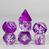 Набор игральных костей DND из 7 многогранных цифровых игральных костей D4 D6 D8 D10 D% D12 D20 для настольных игр DND RPG