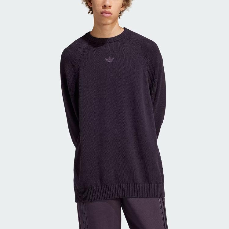 Adidas Оригинальные Премиум Трикотажные Толстовки Мужские Топы Черный Серый IT7444