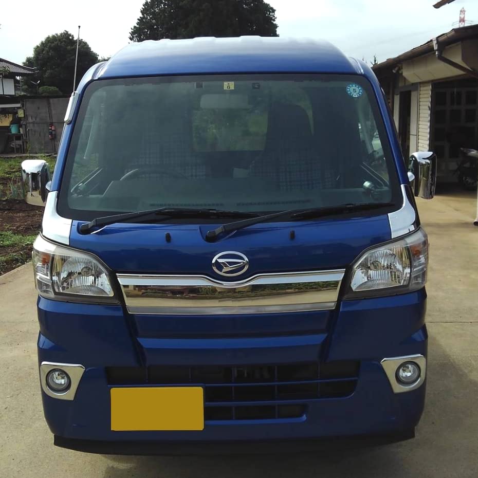 CGP Front Corner Panel Cover, Plated, for S500P, S510P, S700V, and S710V Hijet Trucks and Hijet Jumbos, CGP-5758