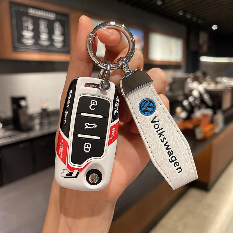 Чехол-брелок для ключа автомобиля в стиле VOLKSWAGEN VW Для VW Volkseagen Passat B8 Magotan Для Skoda Superb A7 Kodiaq Seat