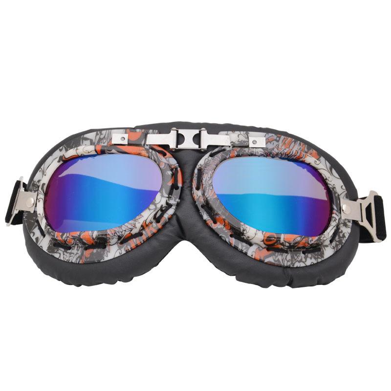 New vintage Harley goggles, off-road windproof goggles, motorcycle goggles, mountaineering and cycling glasses, dust and sand protection