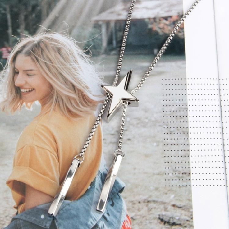 Bolo Tie Necklace for Teenage Girls Cool Chokers Star Jewelry Neck Chain
