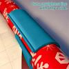 Christmas Wrapping Paper Roll Cutter Embedded Blade Paper Edger Easy Sliding Gift Wrap Dispenser Cutter Tool