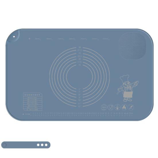 Силиконовый коврик для выпечки, очень большой антипригарный термостойкий прямоугольный пищевой стол, столешница для хлеба, тесто для замешивания, раскаточная площадка, кухонные принадлежности