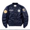 Spring and Autumn Air Force Ma1 Pilot Jacket Men's Workwear Motorcycle Embroidered Jacket Versatile Top Flight Suit