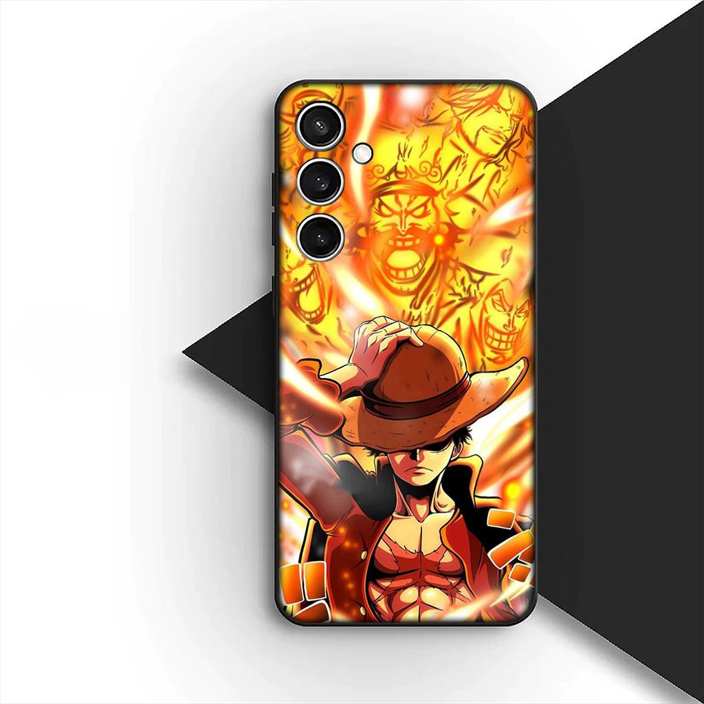 Cover for Samsung Galaxy S24 S25 S23 FE Ultra Plus S7 Edge S25+ S23+ A56 5G Phone Case Nico Robin Roronoa Zoro One Luffy Pieces