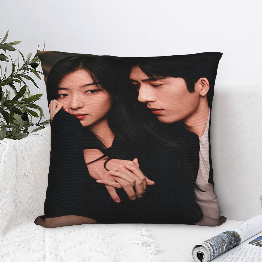 Jing Boran Sun Qian Luke Flora Pillowcases Kawaii Pillow Case For Living Room Sofa Custom Pillow Cover