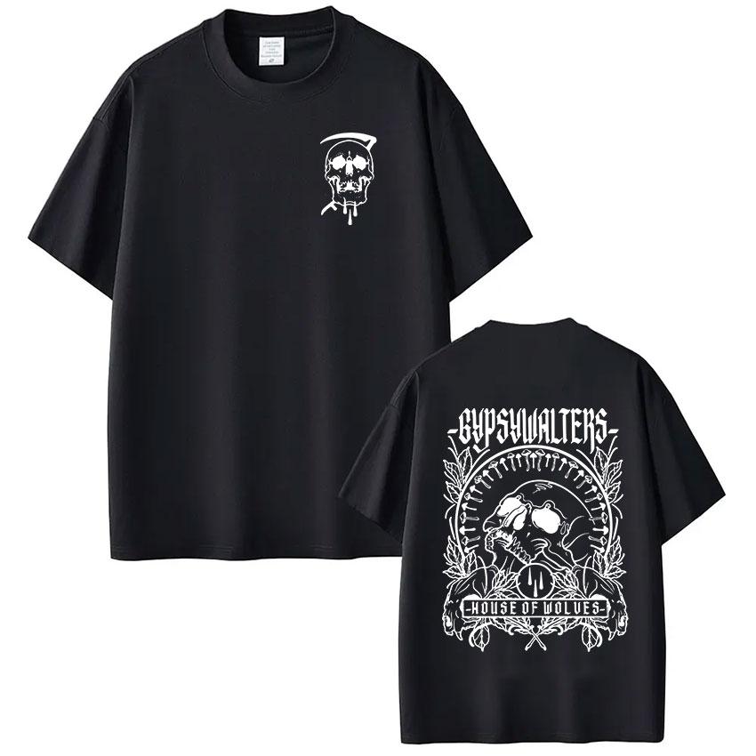 Forward Observations Group Death Skeleton Vintage Tshirt Unisex Clothing Fashion Gothic Oversized Casual Cotton Y2K Top Streetwear