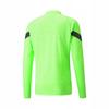 Y4130 PUMA teamFINAL Training 1/4 Zip Top Fizzy Lime MEN'S SWEATSHIRT S