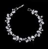 Korean Fashion 18K White Gold Plated Zircon Bracelet for Women
