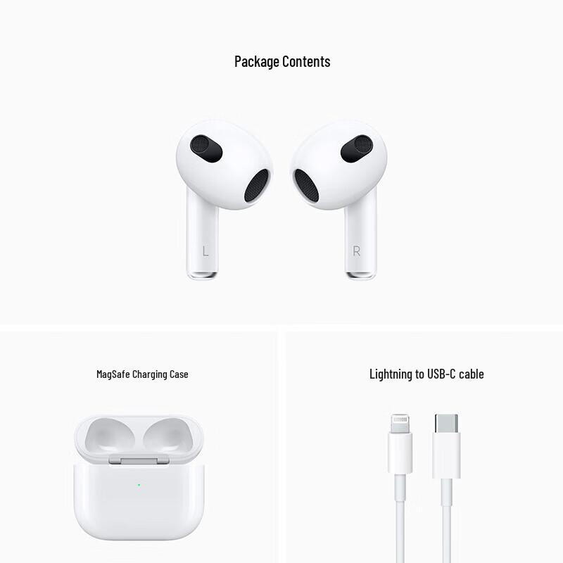 Apple AirPods (3-е поколение) с зарядным чехлом MagSafe