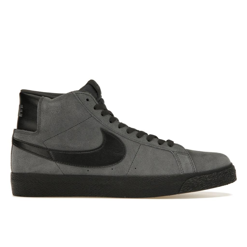Nike Zoom Blazer Mid SB Anthracite Black Men Sneakers Grey FD0731-001