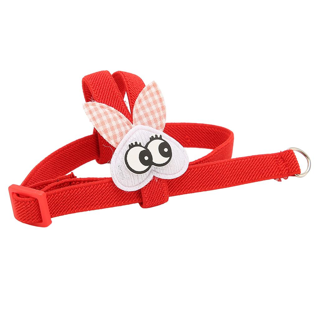 Pet Bird Harness Leash Cute Cartoon Lightweight Bird Flying Harness Traction Rope for Scarlet Macaw Budgerigar