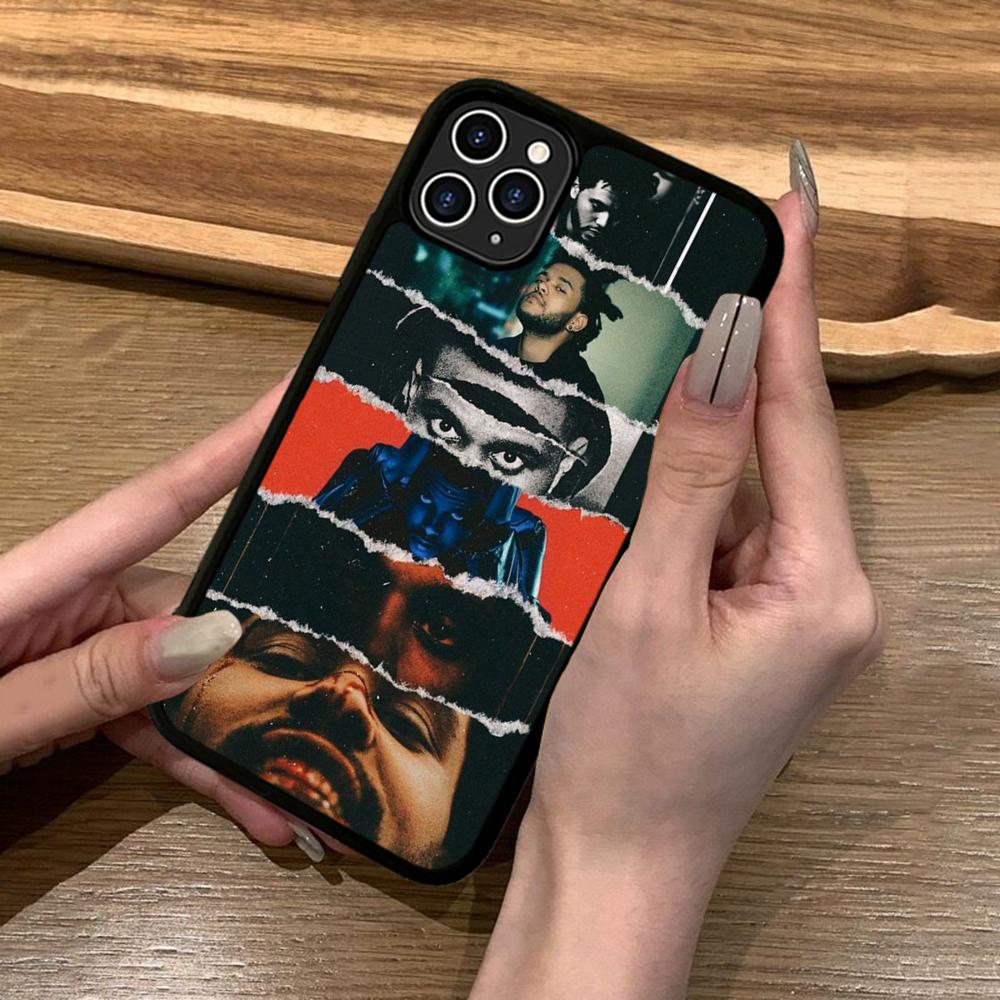Чехол для телефона певицы The W-Weeknd Силиконовый PC+TPU Для Для IPhone 11 12 13 14 15 16 Plus Pro Max Чехол