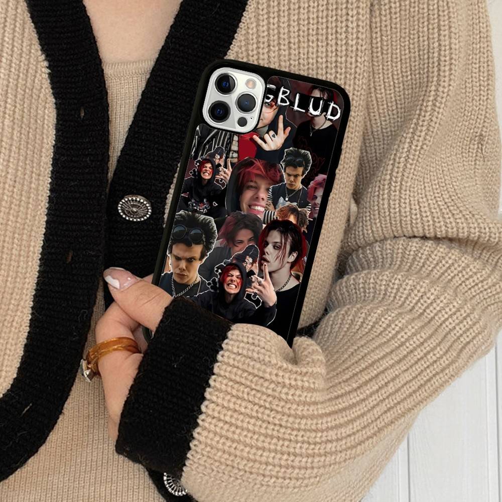 Y-Yungblud Hot Singer For IPhone 17 16 15 14 13 12 11 Pro Max Plus Shockproof PC+TPU Phone Back Cover