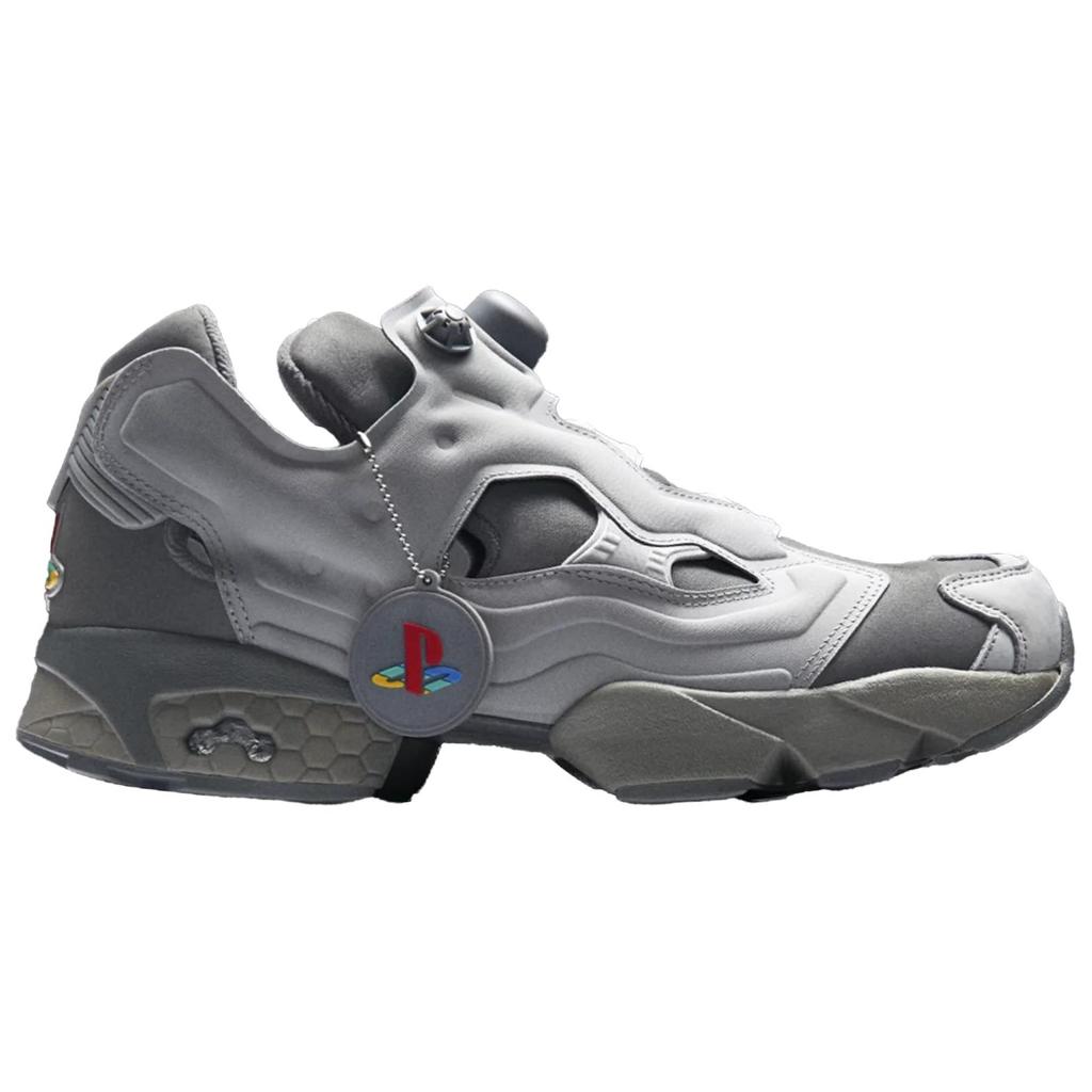 Reebok PlayStation X  Instapump Fury 94 Удобная повседневная обувь для образа жизни Мужские кроссовки Серый 100258814