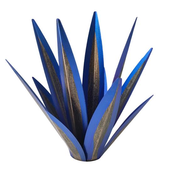 Большая текила деревенская скульптура металлическая текила растение садовая статуя открытый двор газон железная художественная фигурка для домашнего патио декор