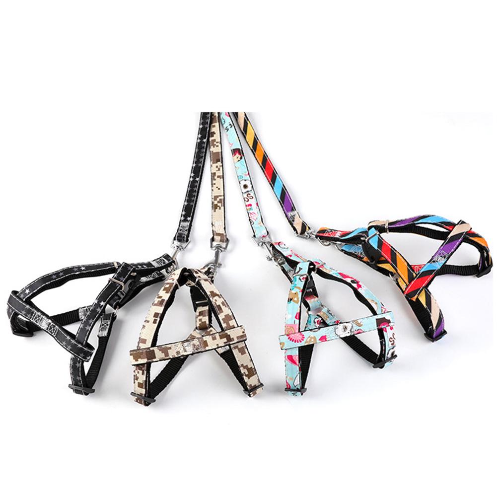 Регулируемый поводок для щенков Pet полиэстер тяга мультяшный ремень аксессуар