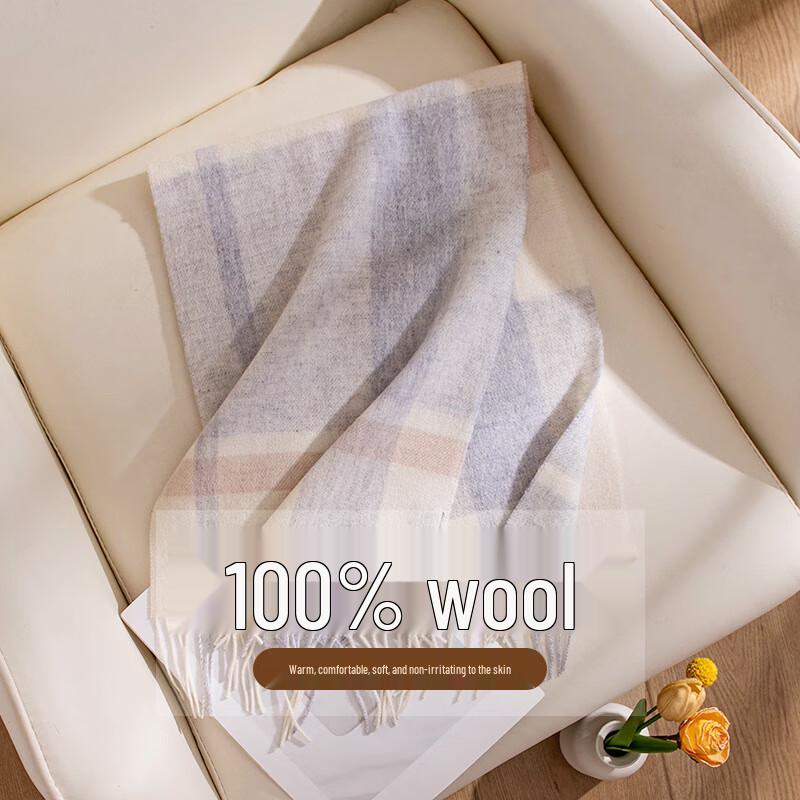 Women's 100% Wool Scarf & Shawl