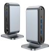 Премиум 12-в-1 USB-C Хаб Многофункциональная Док-станция Type-C Видео VGA RJ45(100Mbps) USB3.0*4 SD USB-C Хаб Адаптер для Ноутбука
