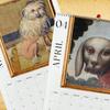 Календарь Ugly Dog In Renaissance 2025, забавный креативный календарь Ugly Puppy с изображением собак, настенный календарь, подарок для любителей собак