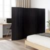 VidaXL Room Divider Black 165x250 Cm Bamboo, Room Separation Screen, Office Partition, Screen of 376990