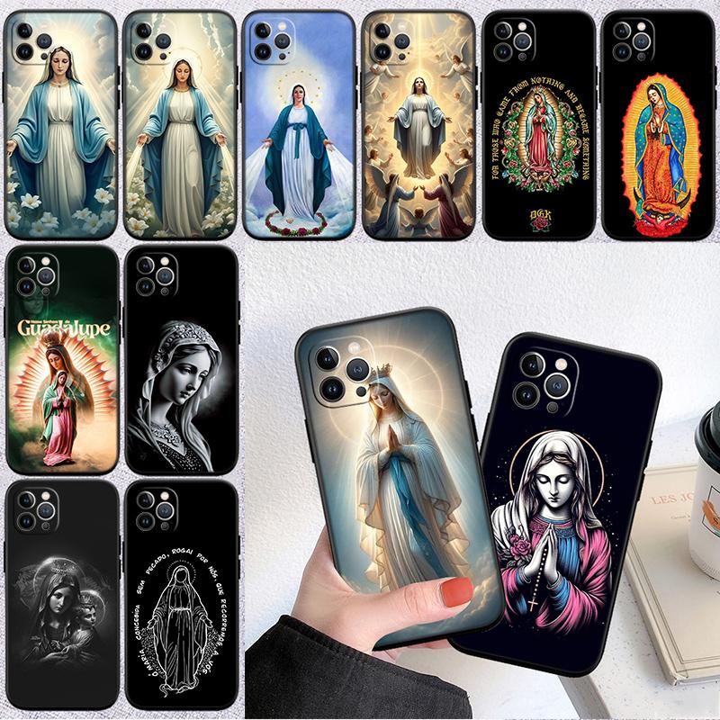 BH47 Virgen Maria New High-End Shell Phone Case for OPPO A3 Pro A72 A74 A76 A77 A77S A78 A79 A94 A95 A18 A40M A58