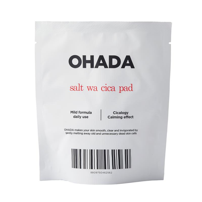 Ohada Salt and Cica Pad Radiant Moisture Soothing Toner Pad (Refill), 170g, 1 pcs