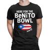 Bad Bunny Футбол Benito Bowl Мужская футболка Новинка Футболки с коротким рукавом Круглый вырез Футболка 100% Хлопок Одежда для взрослых - Мужчины...
