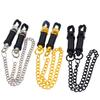 New Sex Breast Nipple Clamp Clips Silver Gold Purple Chain Nipple Clip Shaking Clamps Stimulate Clip Sex Slaves Adult Sex