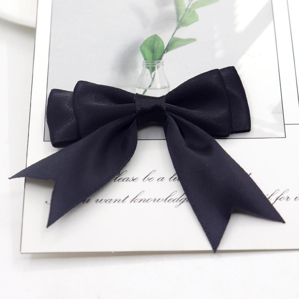 2,5 см полиэстер с двойным ласточкин хвостом бант на талию сделай сам цветок ручной работы